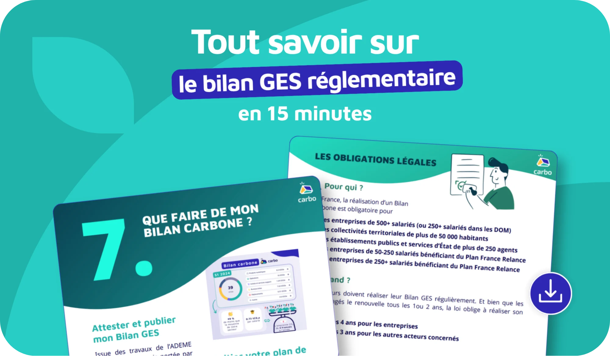 Guide gratuit sur le bilan ges r&eacute;glementaire