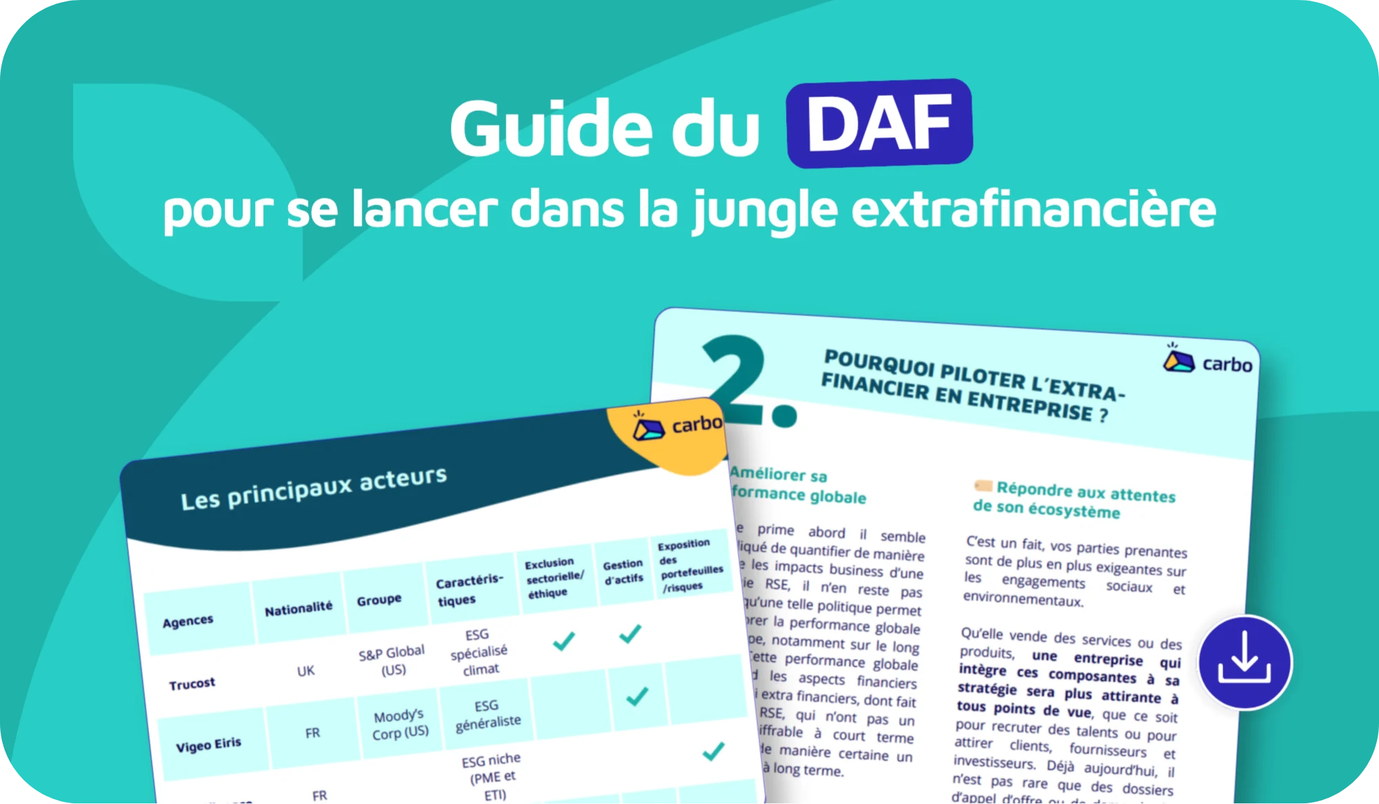 Guide gratuit : DAF (Directeur Administratif et Financier) pour se lancer dans la jungle extrafinanci&egrave;re