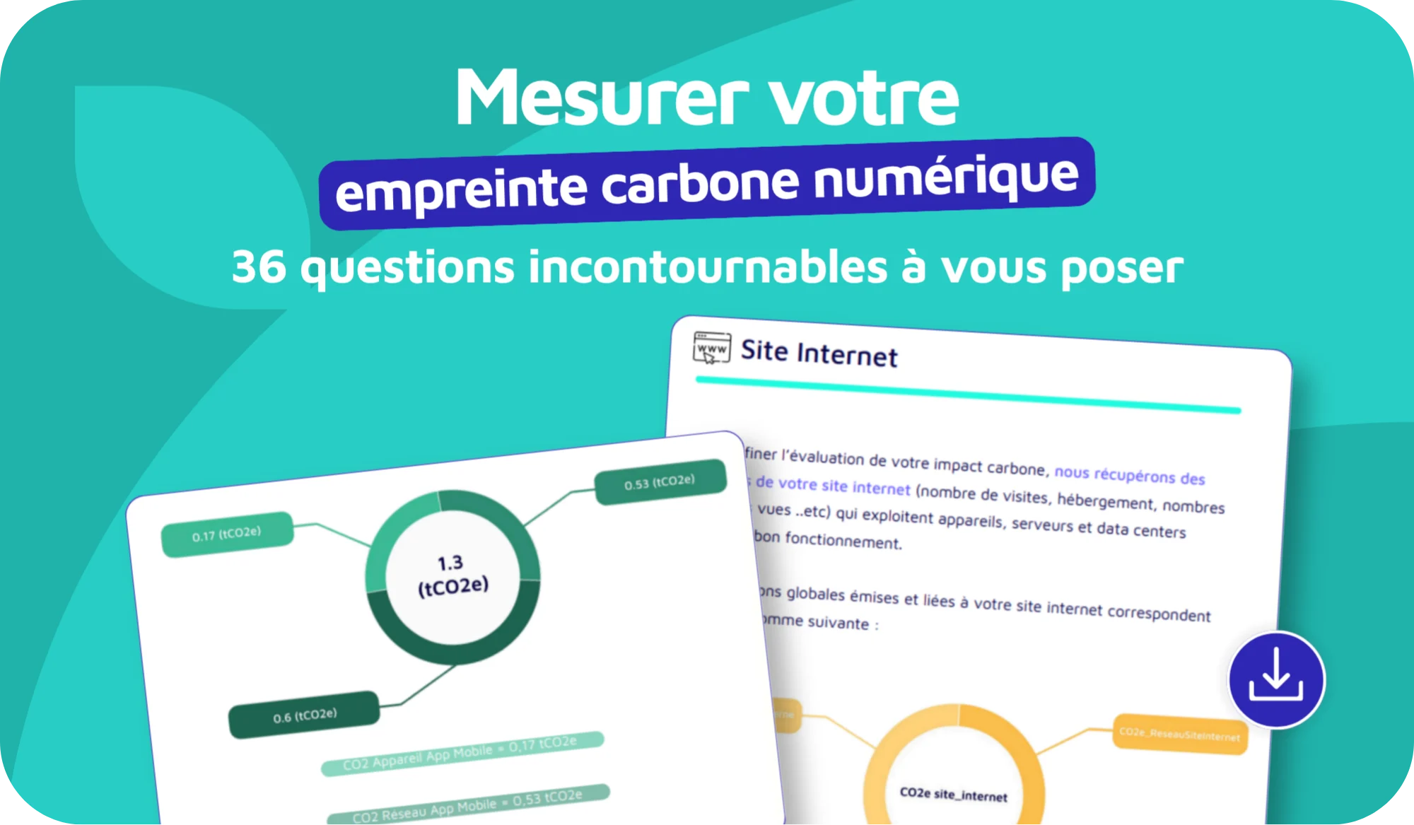 Guide gratuit : 36 questions incontournables pour interroger ses pratiques numériques et leur impact carbone