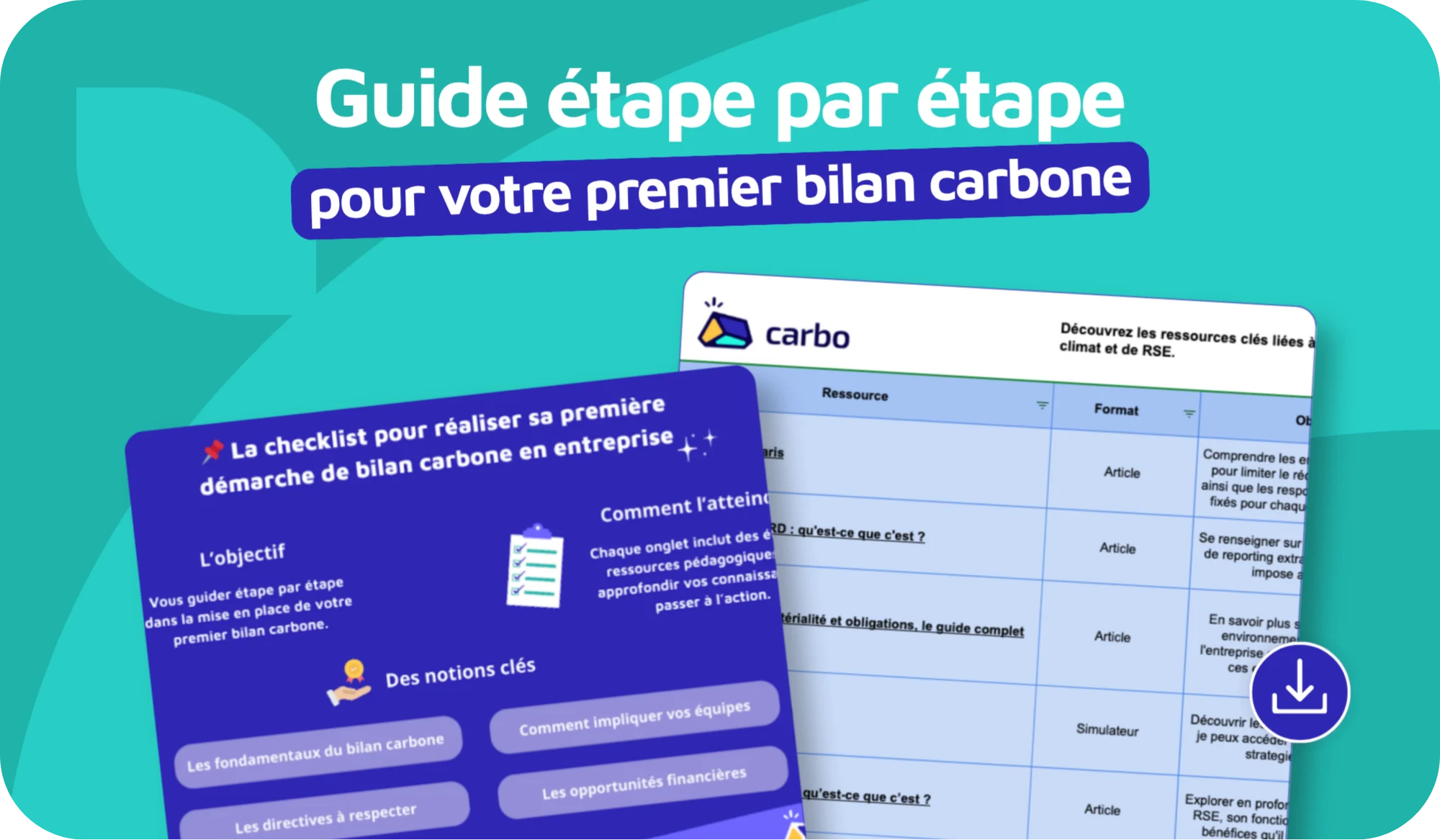 Checklist gratuite pour r&eacute;aliser son premier bilan carbone