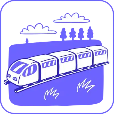 Pictogramme modes de transports durables