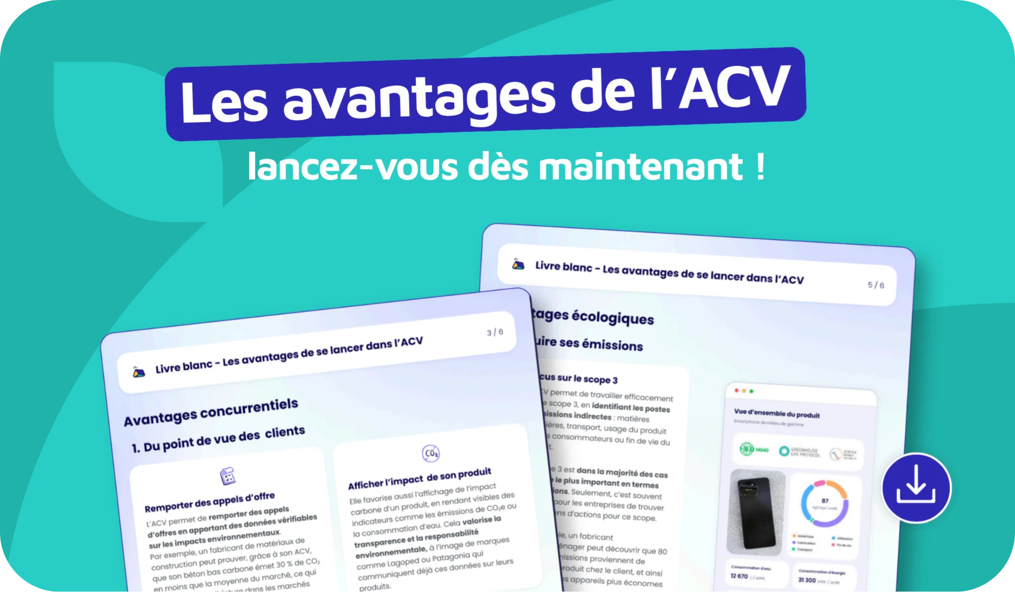 Ressource gratuite des avantages de se lancer dans l'ACV