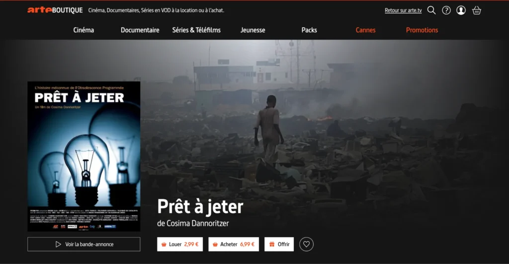 Obsolescence programmée : reportage "Prêt à jeter" d'Arte sur la prise de conscience du phénomène